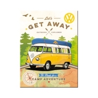 Magnet VW Bulli - Let s Get Away