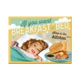 Magnet Breakfast in Bed