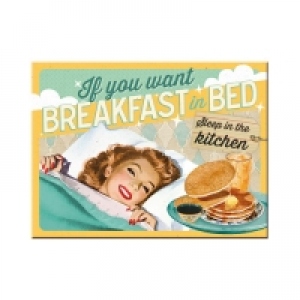 Magnet Breakfast in Bed