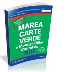 Marea Carte verde a Monografiilor contabile 2016