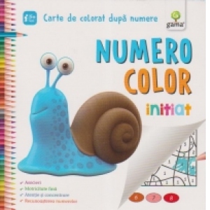 Numero Color Initiat - Carte de colorat dupa numere