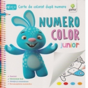 Numero Color Junior - O carte de colorat dupa numere