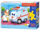 Puzzle 30 piese Ambulance Doctor 3471