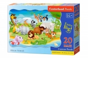 Puzzle 20 piese Maxi African Animals 2276