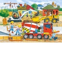 Puzzle 40 piese MAXI Santier 040018