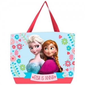 Geanta MAXI de plaja Disney Frozen - Elsa si Anna