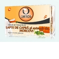 Sapun de toaleta cu lapte de capra si extract de morcovi 100g