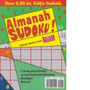 Almanah Sudoku, Nr.2/2016