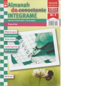 Almanah Integrame Deconectante, Nr. 3/2016