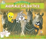 Animale salbatice. Cartea mea cu puzzle-uri - Baby Looney Tunes (Cu 5 puzzle-uri in interior)