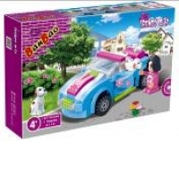 Set constructie TRENDY CITY Masina decapotabila