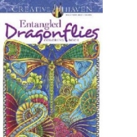 Creative Haven Entangled Dragonflies Coloring Book