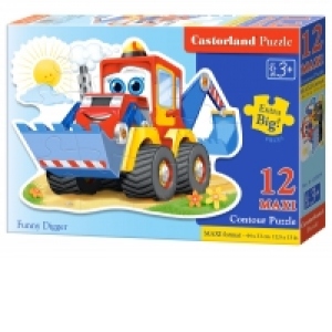 Puzzle 12 piese Maxi Funny Digger 120024