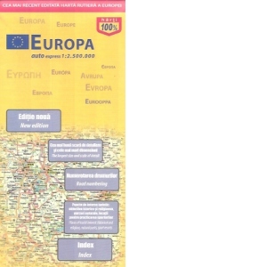 Harta rutiera a Europei