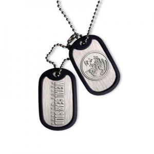 Medalion Metal Gear Solid Peacewalker Dog Tags