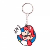 Breloc Nintendo Round Rubber Mario It's Me!