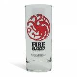 Pahar Game Of Thrones 290 Ml House Of Targaryen Fire And Blood
