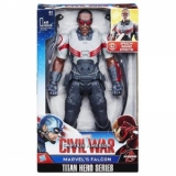 Figurina Marvel Titan Hero Series Civil War Falcon Electronic Figure
