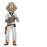 Figurina Back To The Future Dr Emmet Brown
