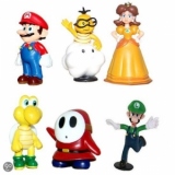 Set 6 Figurine Nintendo Super Mario Mini Series 2