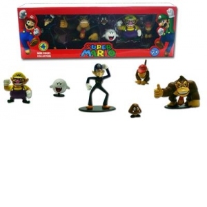 Set 6 Figurine Nintendo Super Mario Mini Series 4