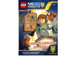 Carte LEGO Nexo Knights - Puterea Nexo e cea mai tare! cu minifigurina