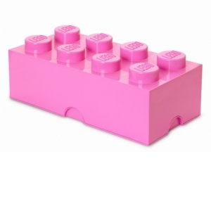 LEGO Cutie depozitare LEGO 2x4 roz