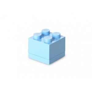 Mini cutie depozitare LEGO 2x2 albastru deschis (40111736)