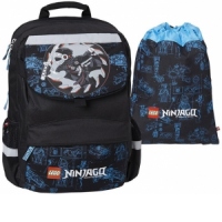 Ghiozdan LEGO Ninjago Rebooted cu sac sport (15116)