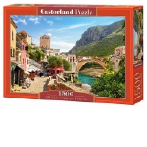 Puzzle 1500 piese The old town of Mostar 151387
