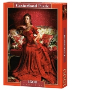 Puzzle 1500 piese Beauty in Red 151370