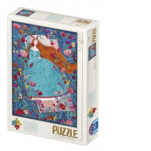 Puzzle 1000 piese Andrea Kurti - Sleeping Beauty / Frumoasa adormita