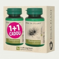 Herboprostal comprimate 1+1 Cadou