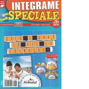 Integrame speciale (nr.27/2016)