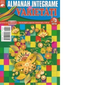Almanah de integrame varietati, Nr. 3/2016