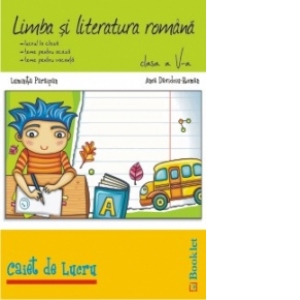 Limba si literatura romana - Caiet de lucru pentru clasa a 5-a