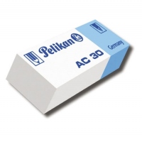 Radiera AC 30, alb, cutie 30 bucati