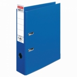 Biblioraft A4 8cm, PP, chromocolor (interior-exterior), culoare albastru