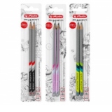 Creioane my.pen, mina HB, diverse combinatii de culori, set 2 bucati