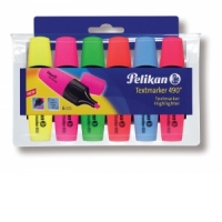 TEXTMARKER 490 SET6 CULORI, BLISTER