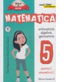 Mate 2000 Consolidare - Matematica. Aritmetica, Algebra, Geometrie. Clasa a V-a. Partea I, semestrul I (Editia a V-a, revizuita - Anul scolar 2016-2017)