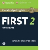 Cambridge English First 2 Student's Book with Answers and Au