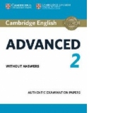 Cambridge English Advanced 2 Student's Book Without Answers