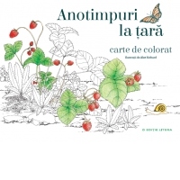 Anotimpuri la tara. Carte de colorat