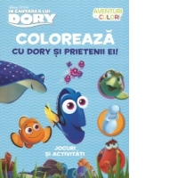 In cautarea lui Dory. Coloreaza cu Dory si prietenii ei!
