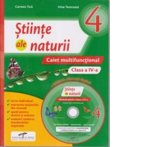 Stiinte ale naturii. Caiet multifunctional pentru clasa a IV-a + bonus : Manual digital (Digital poza bestsellers.ro