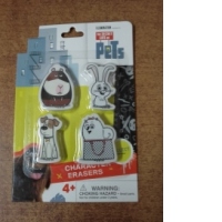 Set 4 radiere Secret Life of Pets