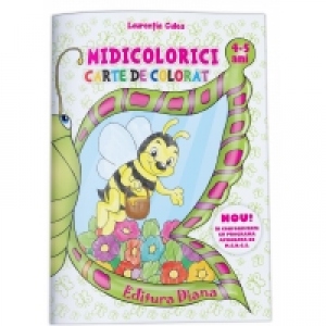 Midicolorici - Carte De Colorat 4-5 ani