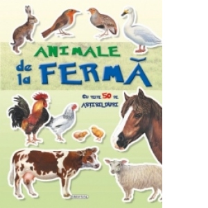 Vezi detalii pentru Animale de la ferma cu peste 50 de abtibilduri!
