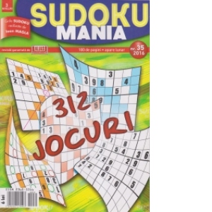 Sudoku mania, Nr. 35/2016
